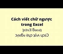 Chữ V Ngược