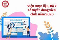 Tuyển Viên Chức Y Tế 2023